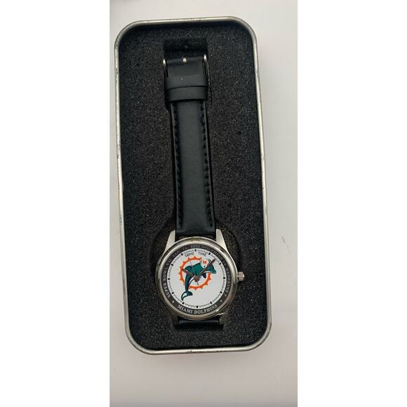 Miami Dolphins Super Bowl VII Jan 14, 1973 GameTime Wristwatch (Commemorative) - Picture 4 of 8